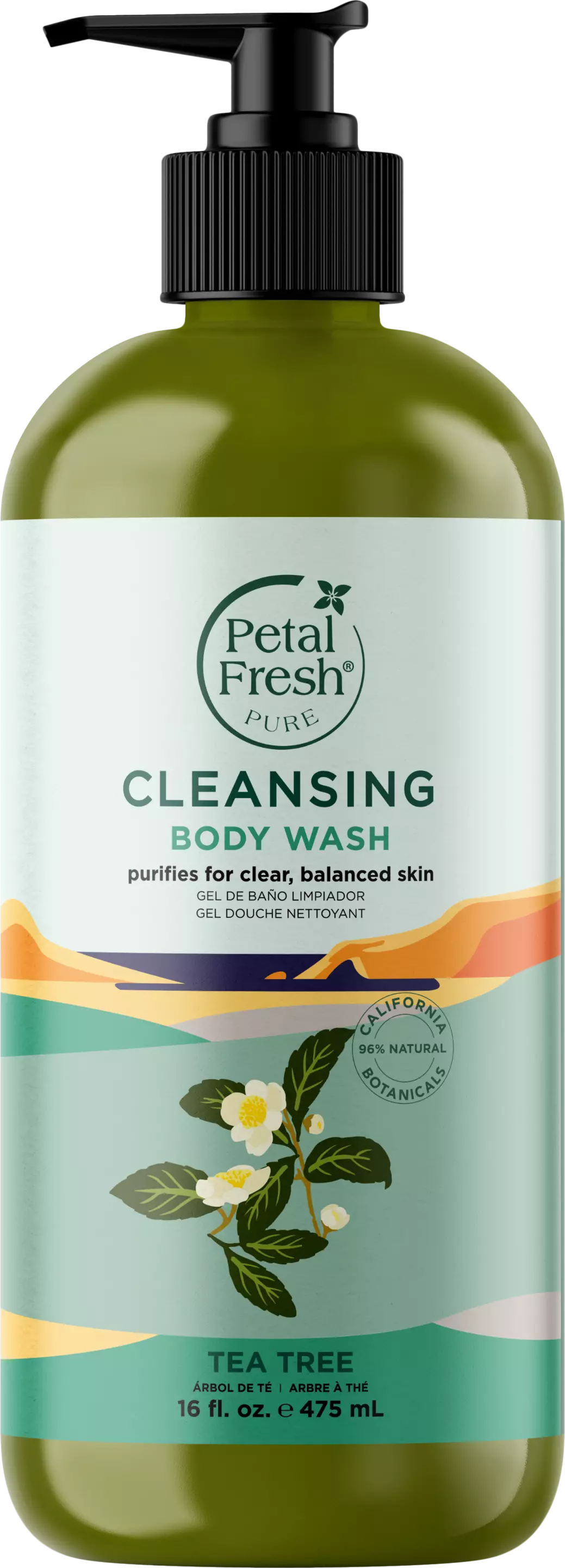 Petal Fresh - Pure Tea Tree Body Wash 475 ml - Beauty