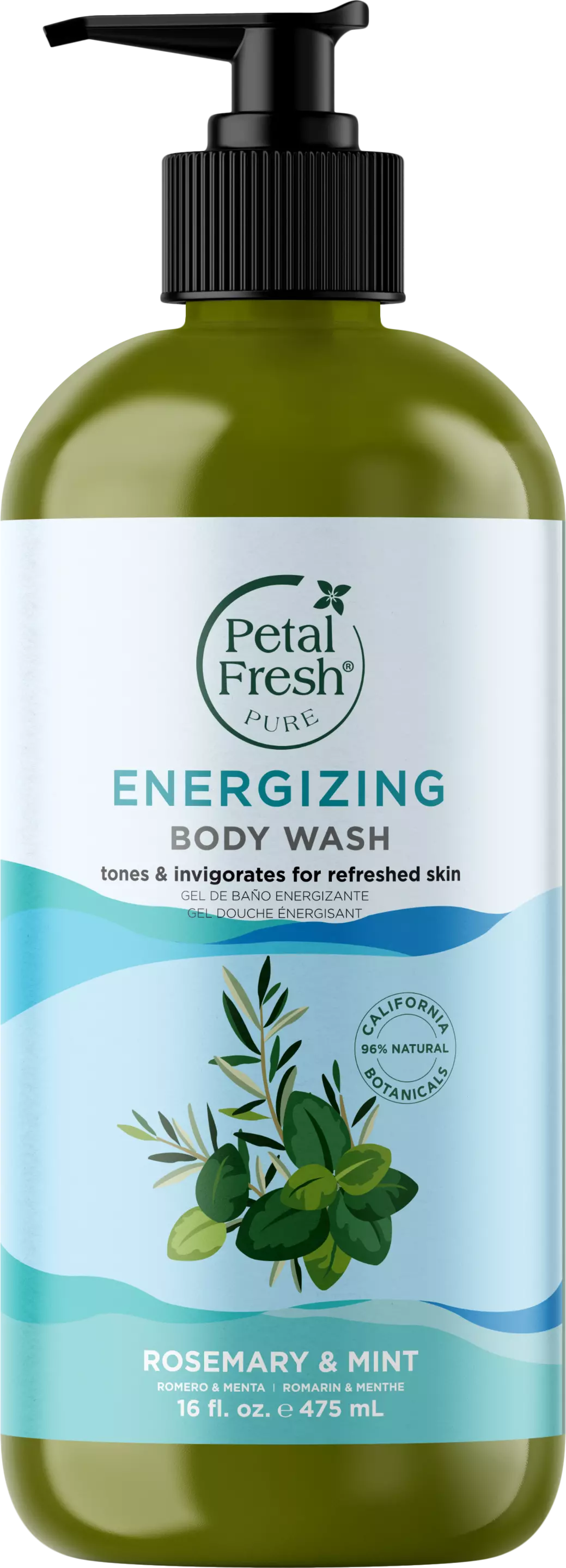 Petal Fresh - Pure Rosemary & Mint Body Wash 475 ml - Beauty