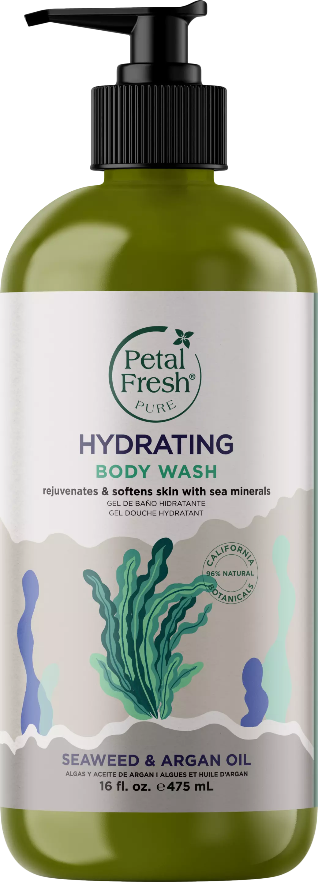 Petal Fresh - Pure Seaweed & Argan Oil Shower Gel 475 ml - Beauty