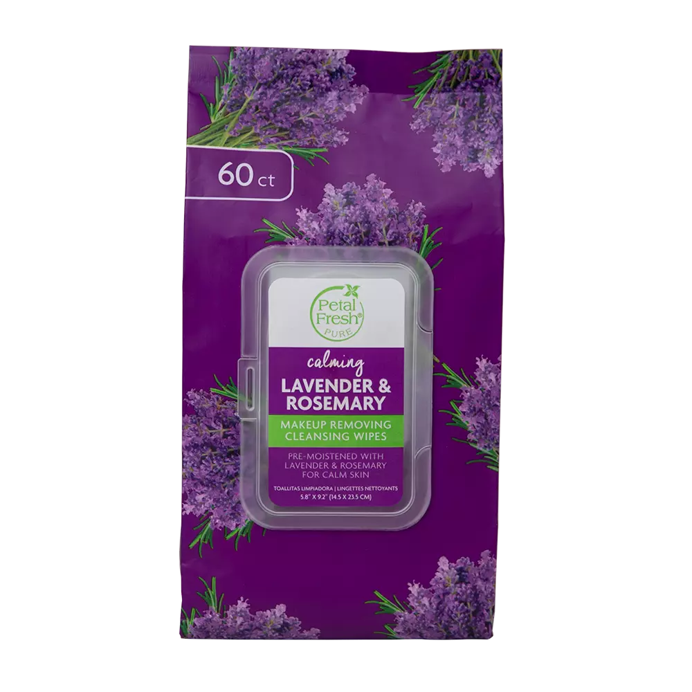 Petal Fresh - Pure Lavender & Rosemary Makeup Removing Wipes - Beauty