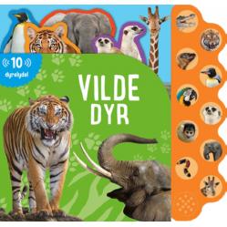 Stor bog m. 10 lyde: Vilde dyr - Toys