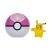 Pokémon - Clip N Go Female Pikachu w. Love Ball (PKW3638) - Toys