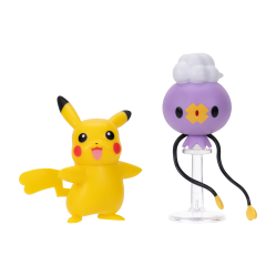 Pokémon - Battle Figure Drifloon & Pikachu (PKW4531) - Toys