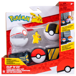 Pokémon - Clip N Go Belt Set Pikachu (PKW4741) - Toys