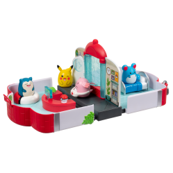 Pokémon - Squishalongs Pokémon Center Playset (SQAL0071) - Toys