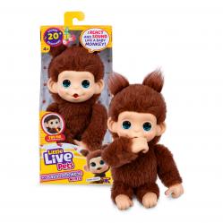 Little Live Pets - My Baby Mini Monkey Brown Cherri (26765) - Toys