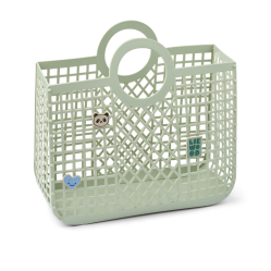 Liewood - Bloom Basket w Charms - Light Peppermint - One size - Toys