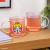 Super Mario - Princess Peach Iridescent Glass Mug - Fan Shop and Merchandise