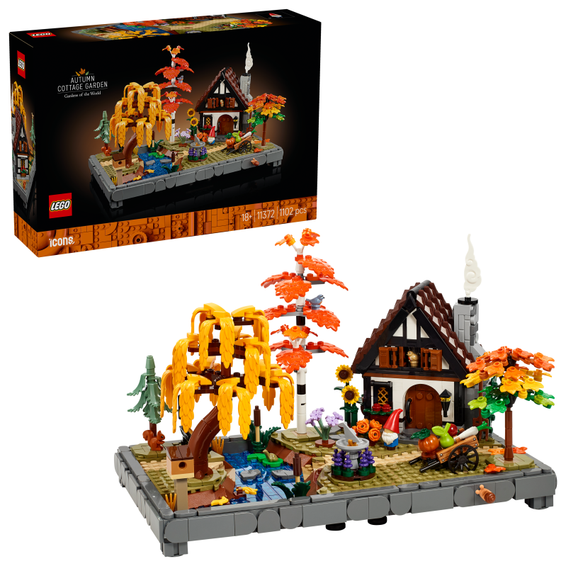 LEGO - Icons - Autumn Cottage Garden (11372). - Toys