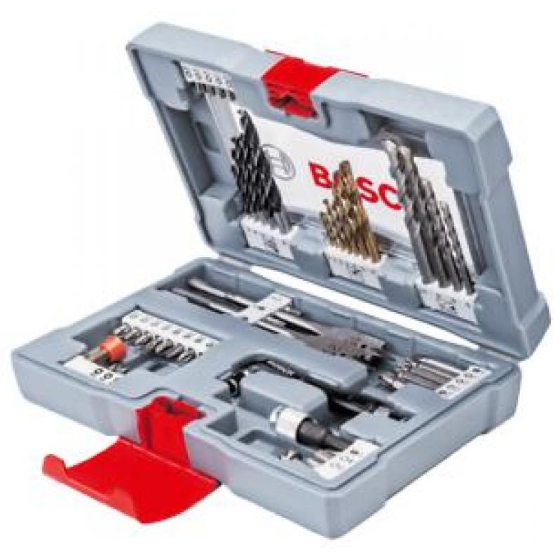 Bosch Premium X-Line Drill and Screwdriver Bit Set, 49 Pieces - Tools and Home Improvements Bosch Premium X-Line Drill and Screwdriver Bit Set, 49 Pieces - Tools and Home Improvements