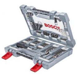 Bosch Premium X-Line Drill and Screwdriver Bit Set, 105 Pieces - Tools and Home Improvements