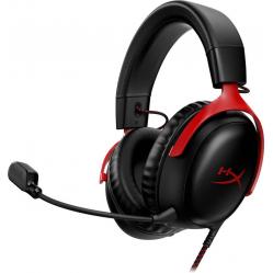 HyperX - Cloud III Wired Black/Red - Electronics