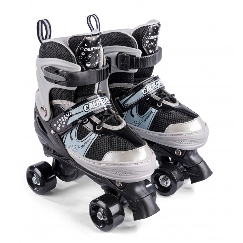 California - Adjustable Side-by-Side Roller Skates - Size 39-41 - Toys