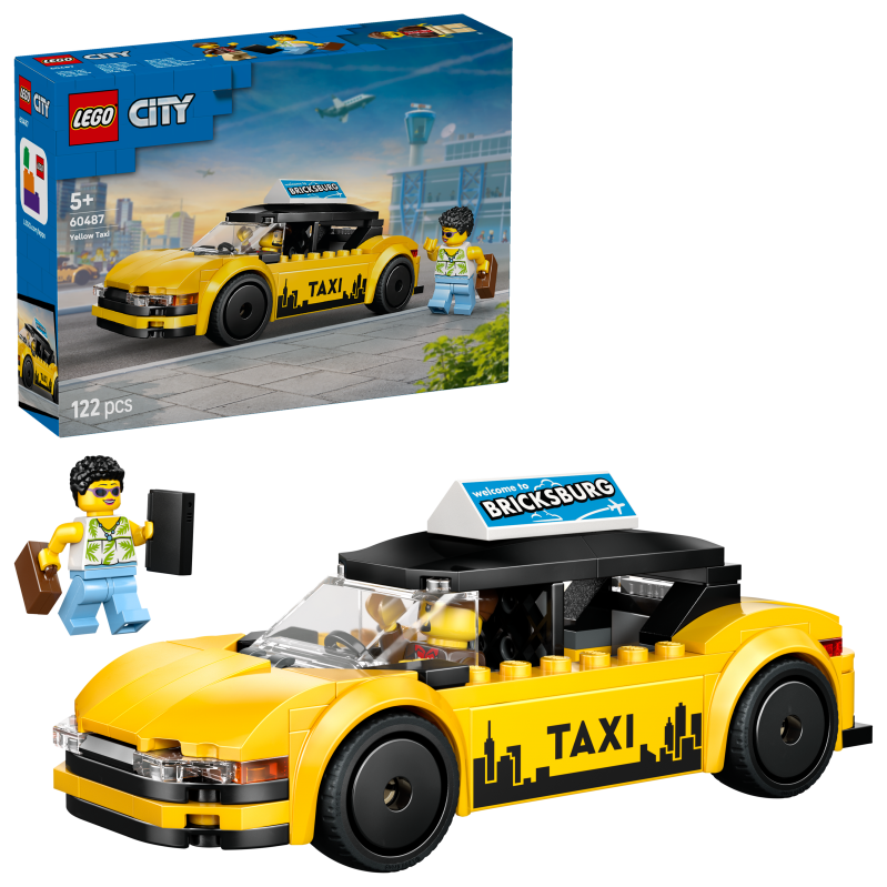 LEGO - City - Yellow Taxi (60487) - Toys LEGO - City - Yellow Taxi (60487) - Toys