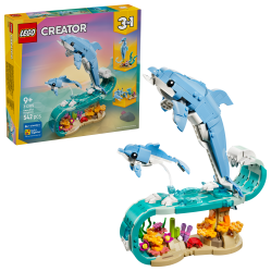 LEGO - LEGO Creator - Sea Animals: Beautiful Dolphins (31385) - Toys