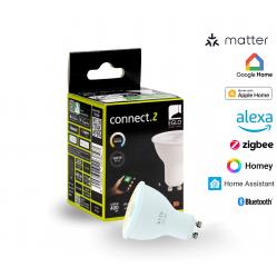 EGLO CONNECT-Z GU10 LED Bulb – Tunable White, Dimmable, Zigbee, Matter & Thread Compatible - Electronics