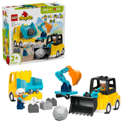 LEGO - DUPLO Town - 3 in 1 Construction Vehicles (10475) - Toys