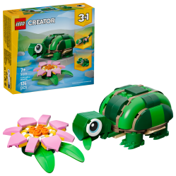 LEGO - LEGO Creator - Turtle with a Water Lily Flower (31377) - Toys