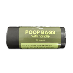 Active canis - Dog poop bags 50 pcs - with handle - Pet Supplies
