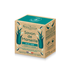 BeauTerra - Marseille Solid Soap - Aloe Vera - 100 - Beauty