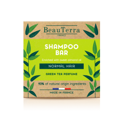 BeauTerra - Shampoo Bar - Normal Hair - 75 g - Beauty