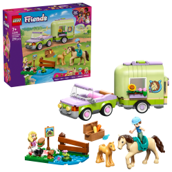 LEGO - LEGO Friends - Horse & Baby Foal Trailer (42695) - Toys
