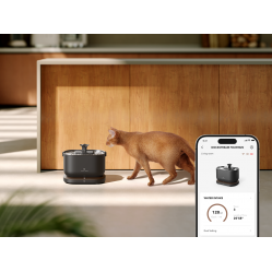 Petlibro - Dockstream Smart Water Fountain - Black - Compact - Pet Supplies