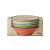 Rice - Melamine Soup Bowl - Assorted Glory Days Colors - 400 ml - 6 Pack - Home and Kitchen