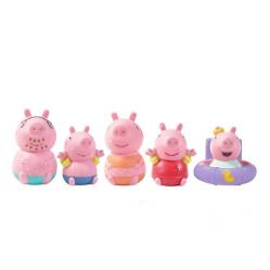 Toomies - Peppa & Family Bath Squirters (203-73923) - Toys