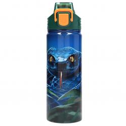Dino World - Adventure World Drinking Bottle - Blue-Green with Striking Orange Details - 600 ml - Toys