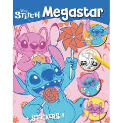 Disney - Megastar Colouringbook -  Stitch - Toys