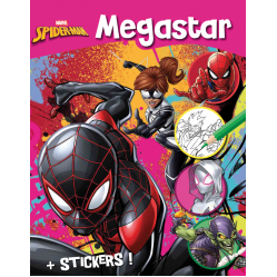 Disney - Megastar Colouringbook -  Spiderman - Toys
