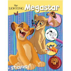 Disney - Megastar Colouringbook -  Lion King - Toys