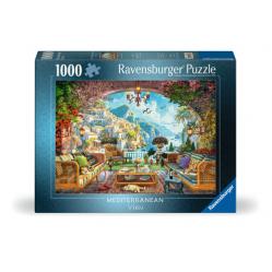 Ravensburger - Mediterranean Terrace View 1000p (12001576) - Toys