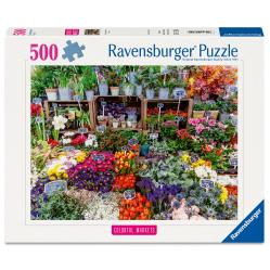 Ravensburger - Flower Market, France 500p (12001815) - Toys