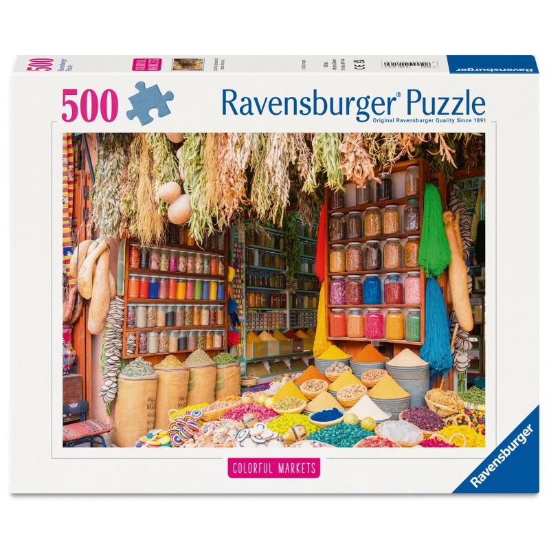 Ravensburger - Colorful Spices, Morocco 500p (12001816) - Toys