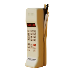 Mustard - Brickphone Pencil Case - Gadgets
