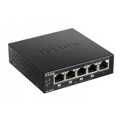 D-link - 5-Port Desktop Gigabit PoE+ DGS-1005P/E - Computers