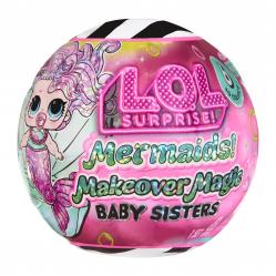 L.O.L. - Mermaids! Makeover Magic Baby Sisters Asst (598787) - Toys