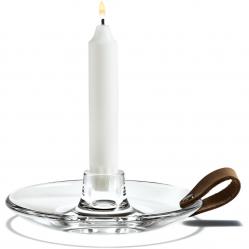 Holmegaard - DWL Candle Holder - Ø16 cm - Clear - Home and Kitchen