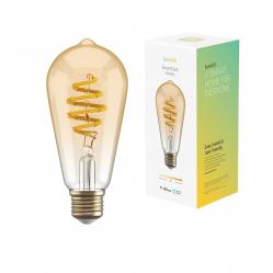 Hombli - Smart Bulb ST64 CCT Filament (E27), Amber - Electronics