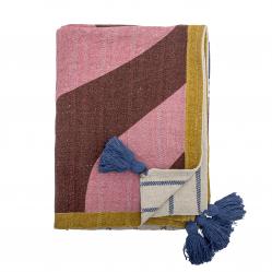Bloomingville - Remy Throw - Multi - Recycled Cotton - Home and Kitchen