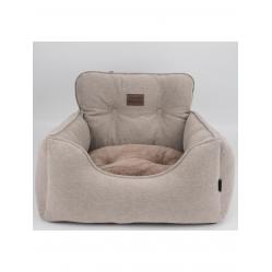 Nordic paws - Car Seat Luno - Beige - 53 x 50 x 35 cm - Pet Supplies