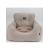 Nordic paws - Car Seat Luno - Beige - 53 x 50 x 35 cm - Pet Supplies