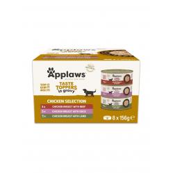 Applaws - Multipack Chicken Gravy, Dog - 8x156g - Pet Supplies