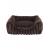 Nordic paws - Ripple Square - Brown - S - Pet Supplies