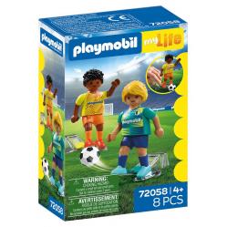 PLAYMOBIL - Soccer Players (72058) - Toys