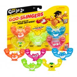 Goo Jit Zu - Meteor Madness Slingers Glow 5PK (43086) - Toys