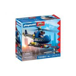 PLAYMOBIL - Police Helicopter (72080) - Toys