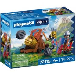 PLAYMOBIL – Firearm Lion Knights (72115) - Toys